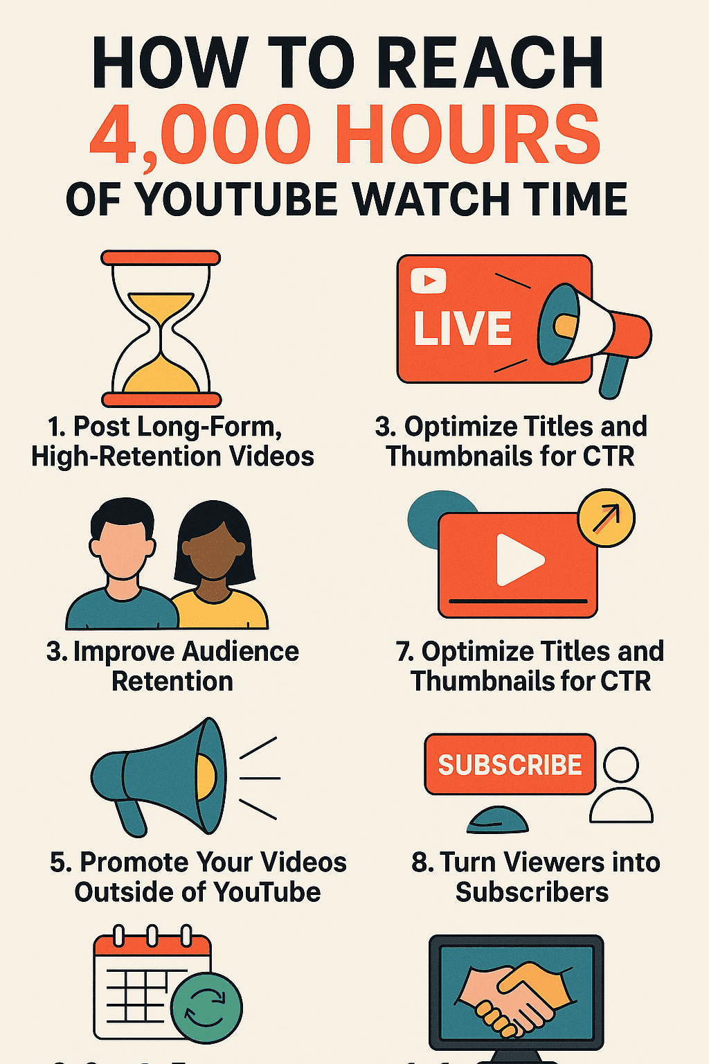 10 Proven Ways to Generate 4,000 Hours