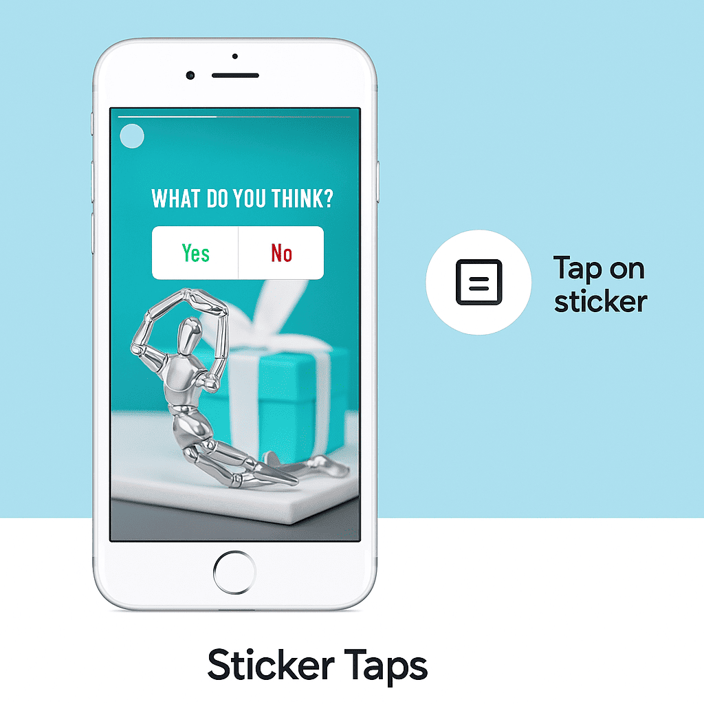 Sticker Taps