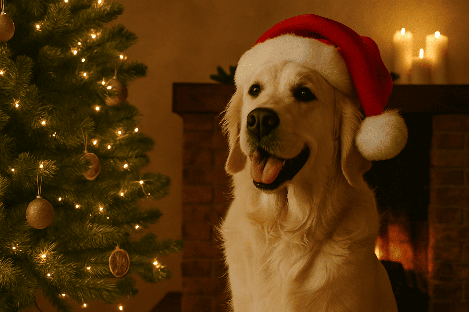 Pet-Friendly Christmas Captions